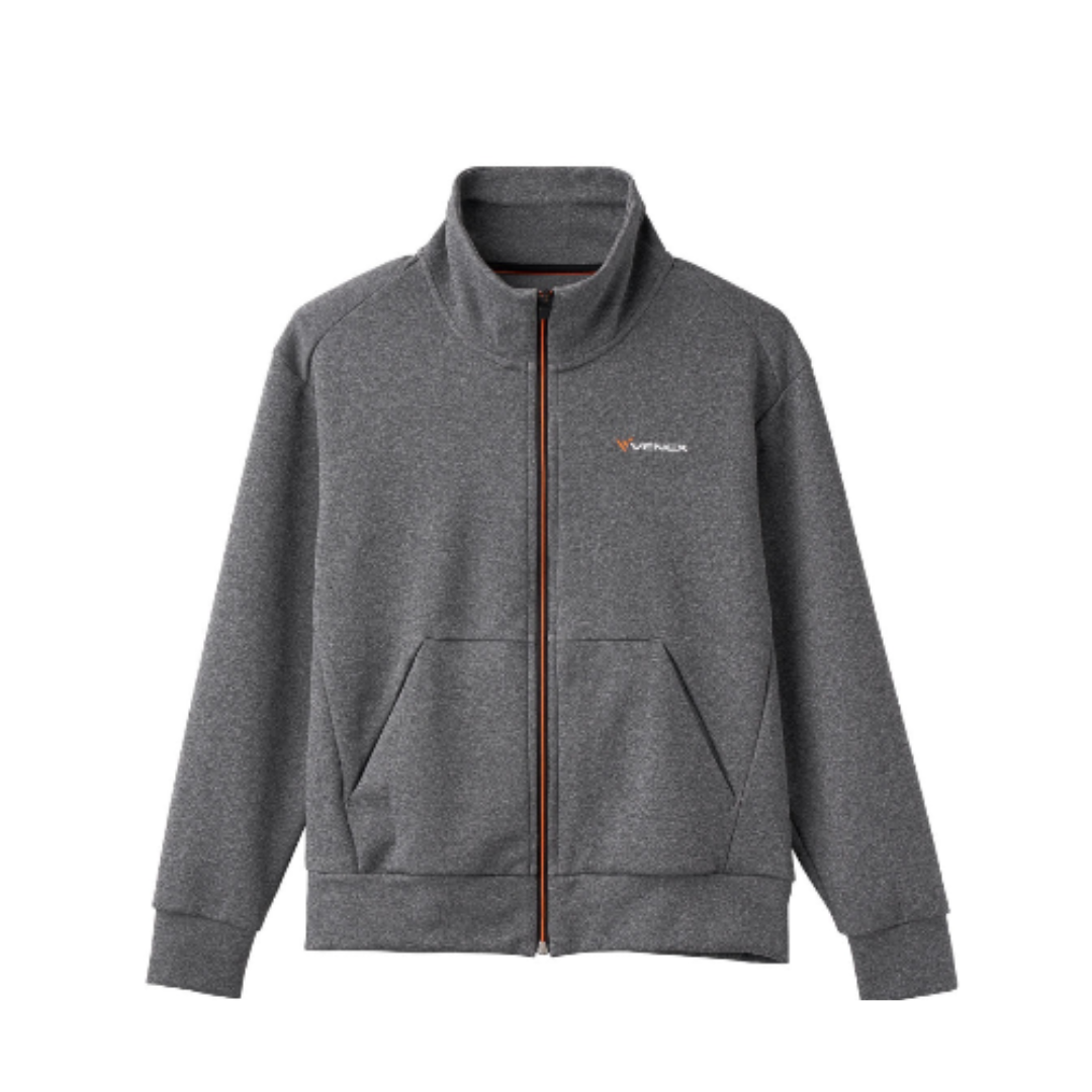 ＜キャンペーン＞べネクス スタンドカラージャケット レディース（杢グレー）