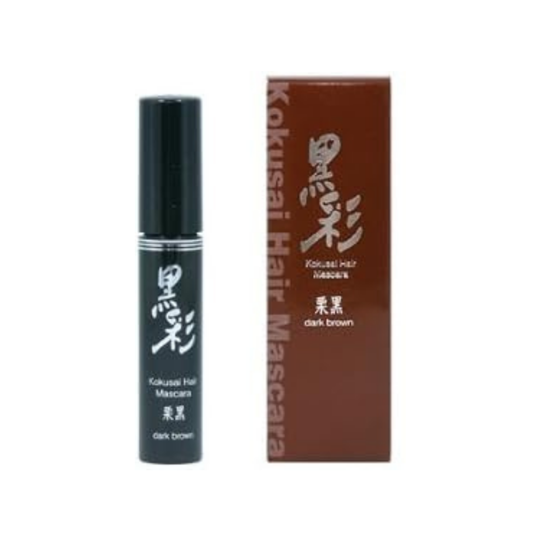 黒 彩 ヘアマスカラ 栗黒 9ml